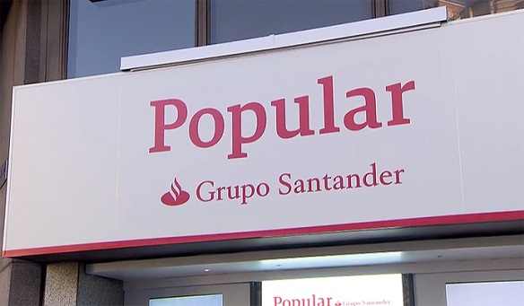 Accionistas del Popular tras la compra por Banco Santander