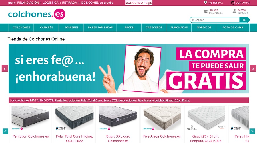 Mejor tienda online de colchones